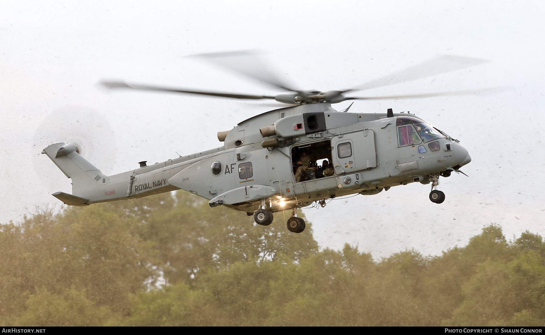 Aircraft Photo of ZK001 | AgustaWestland EH101-512 Merlin HC4A | UK - Navy | AirHistory.net #471222