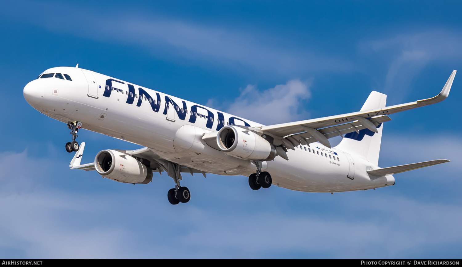 Aircraft Photo of OH-LZO | Airbus A321-231 | Finnair | AirHistory.net #471227