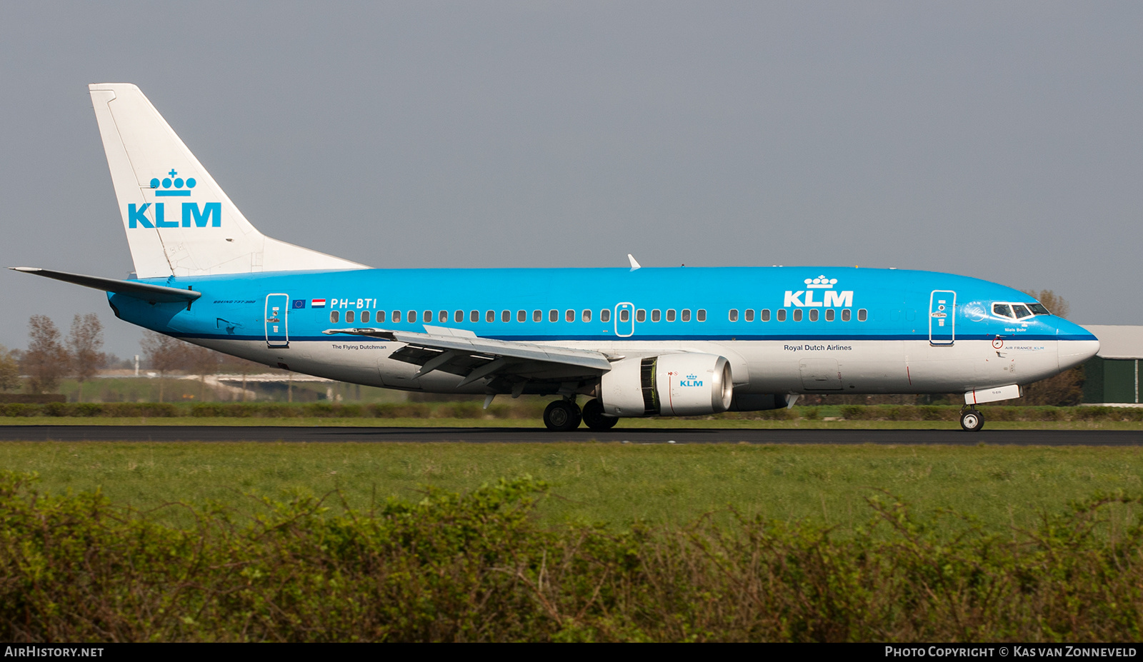 Aircraft Photo of PH-BTI | Boeing 737-306 | KLM - Royal Dutch Airlines | AirHistory.net #471229