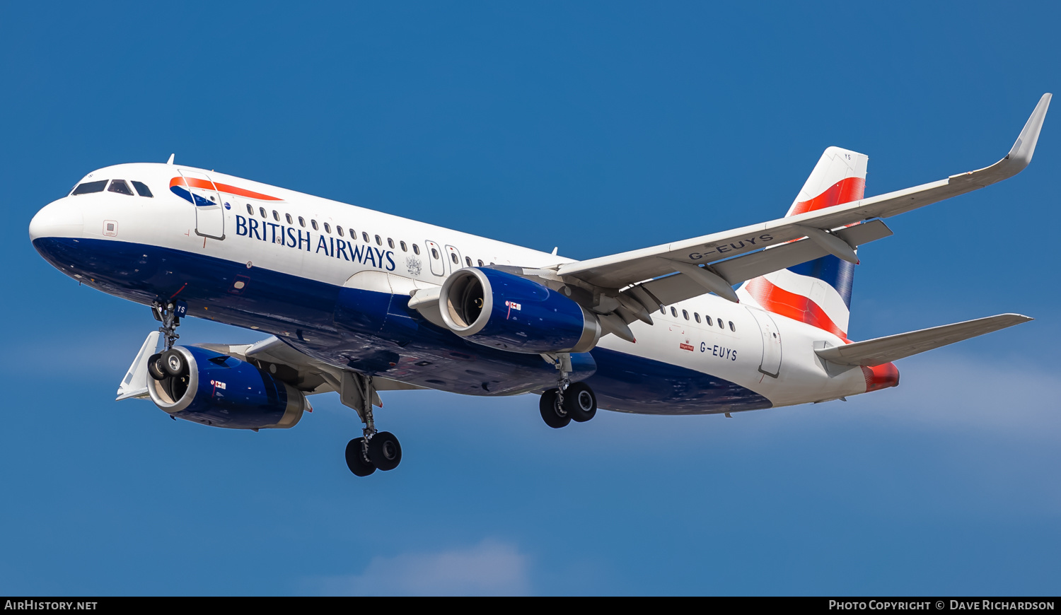 Aircraft Photo of G-EUYS | Airbus A320-232 | British Airways | AirHistory.net #471237