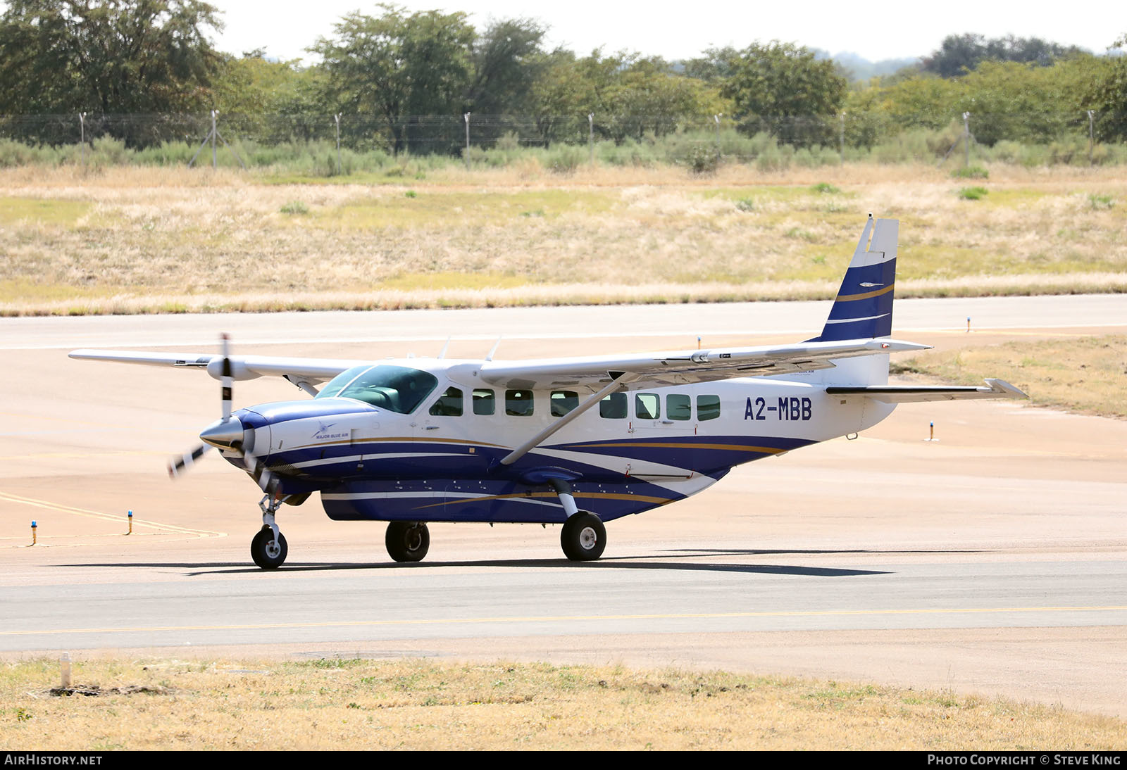 Aircraft Photo of A2-MBB | Cessna 208B Grand Caravan EX | Major Blue Air | AirHistory.net #471243
