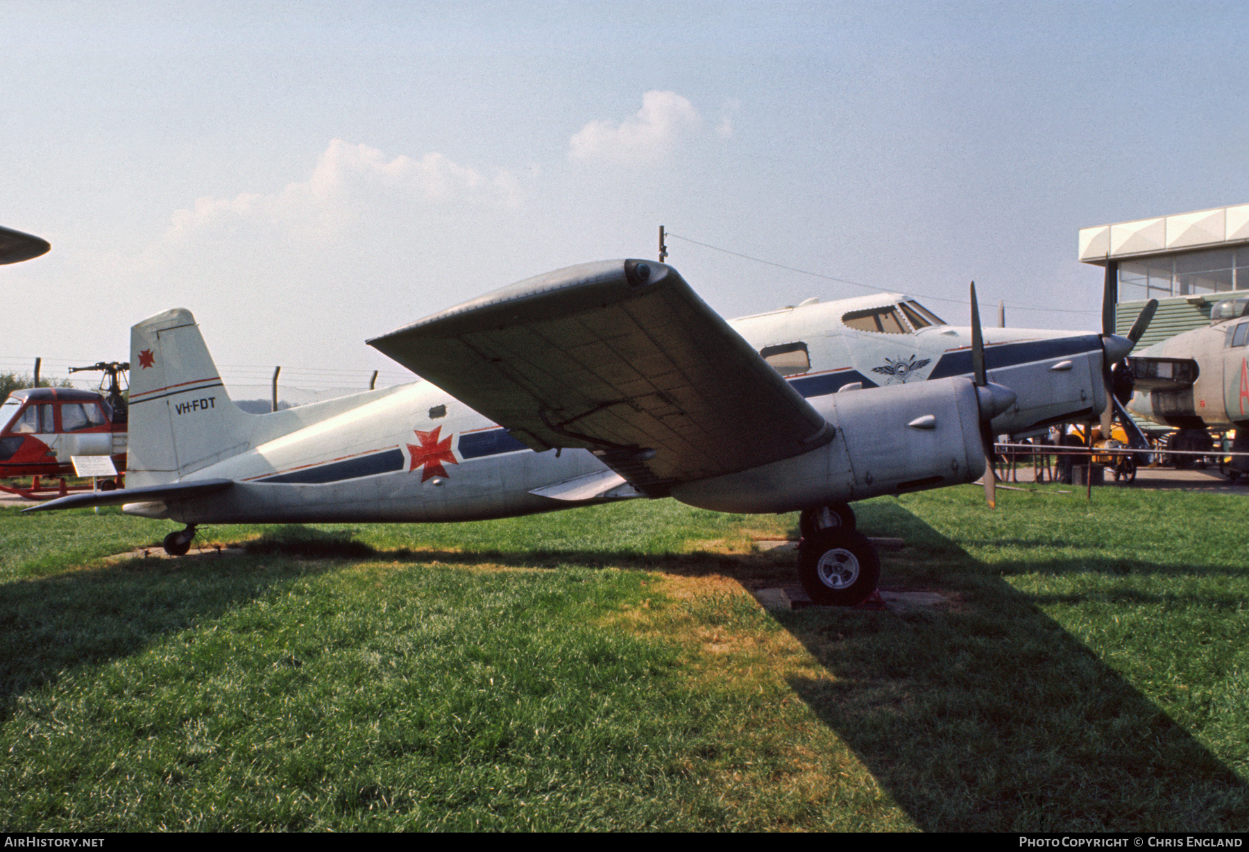 Aircraft Photo of VH-FDT | De Havilland Australia DHA-3 Drover Mk2 | Flying Doctor Service of Australia | AirHistory.net #471247