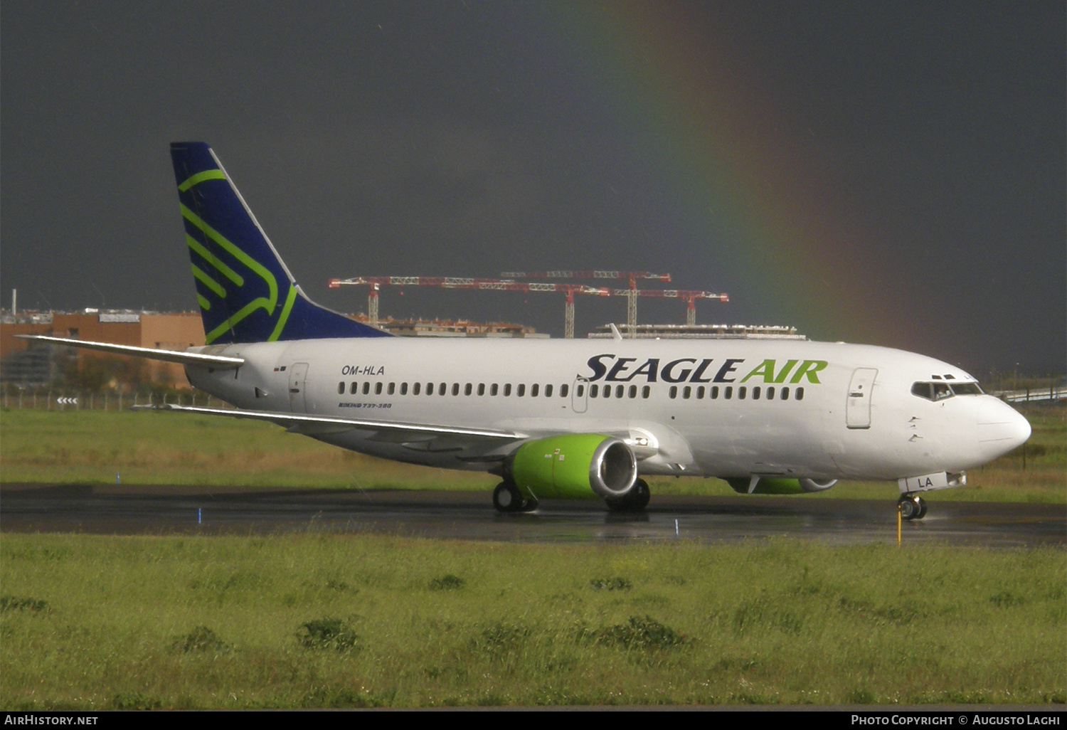 Aircraft Photo of OM-HLA | Boeing 737-329 | Seagle Air | AirHistory.net #471258