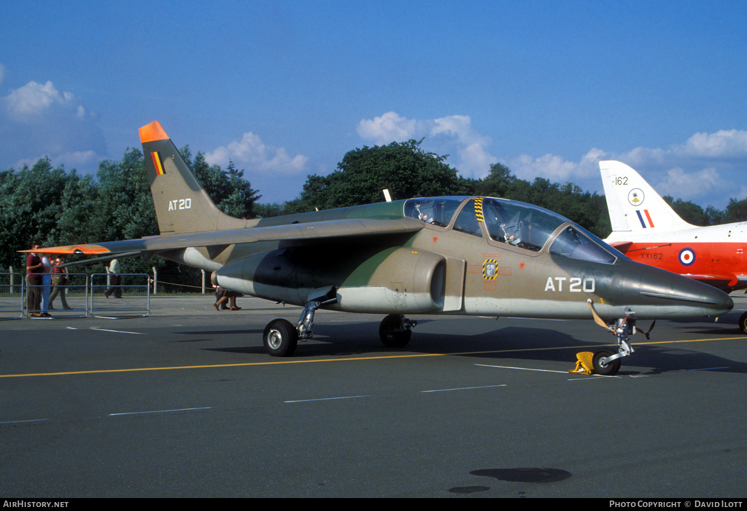 Aircraft Photo of AT20 | Dassault-Dornier Alpha Jet 1B | Belgium - Air Force | AirHistory.net #471265