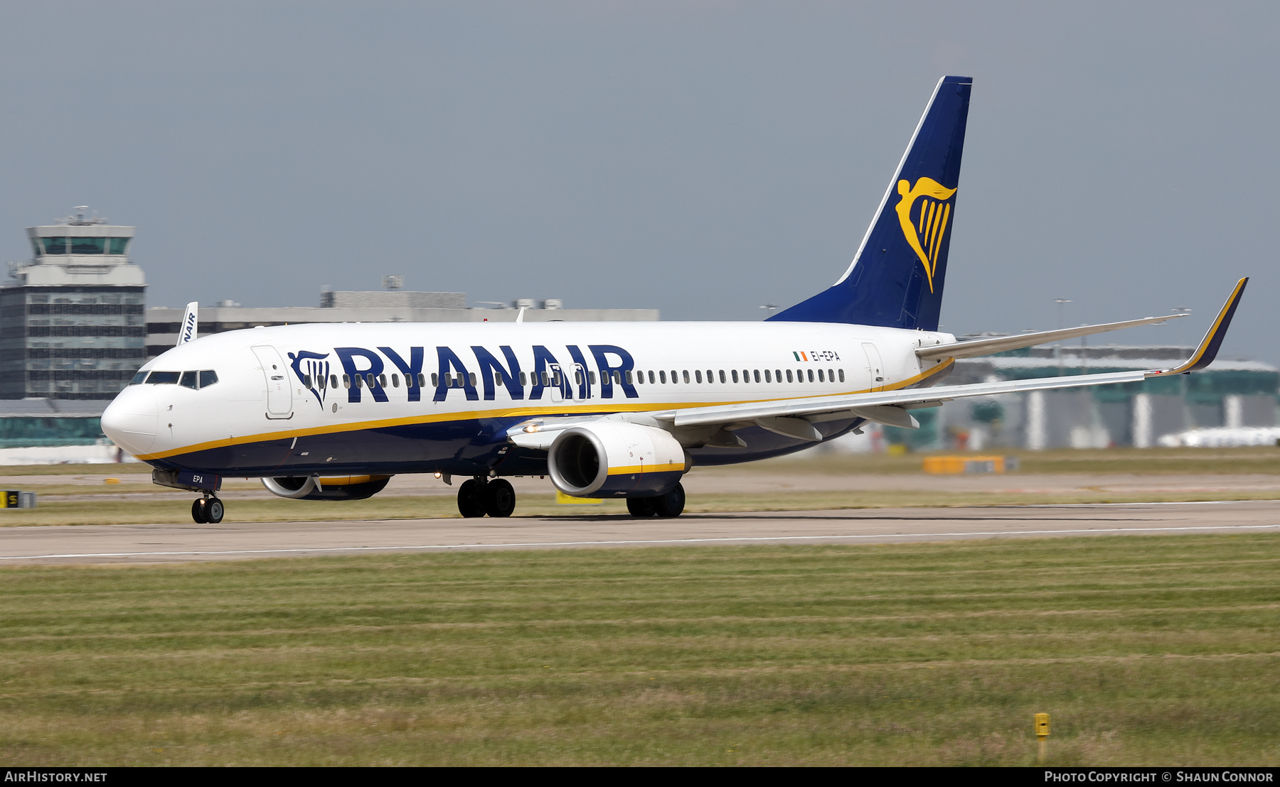 Aircraft Photo of EI-EPA | Boeing 737-8AS | Ryanair | AirHistory.net #471278