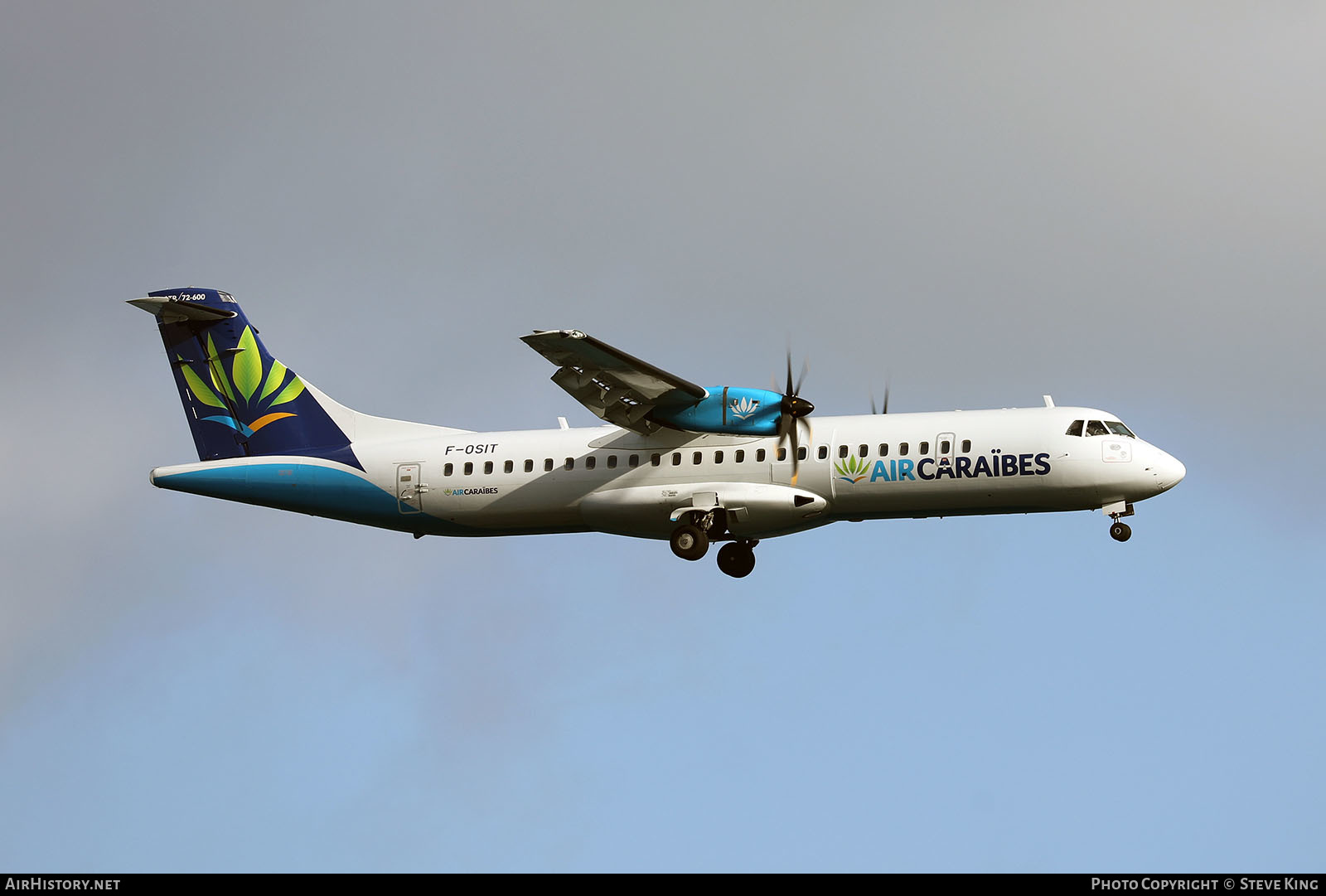 Aircraft Photo of F-OSIT | ATR ATR-72-600 (ATR-72-212A) | Air Caraïbes | AirHistory.net #471293