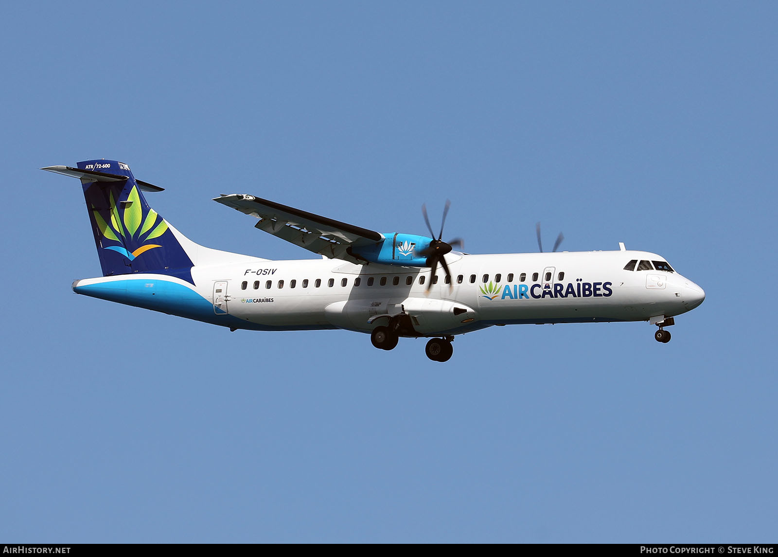 Aircraft Photo of F-OSIV | ATR ATR-72-600 (ATR-72-212A) | Air Caraïbes | AirHistory.net #471294