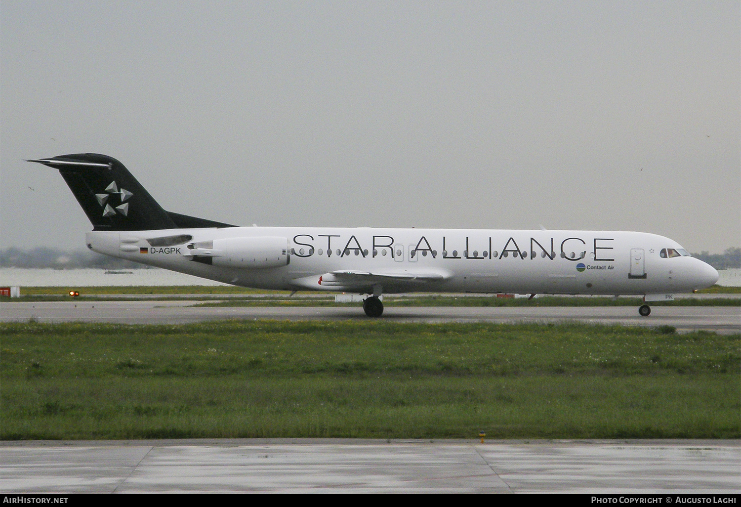 Aircraft Photo of D-AGPK | Fokker 100 (F28-0100) | Contact Air | AirHistory.net #471303