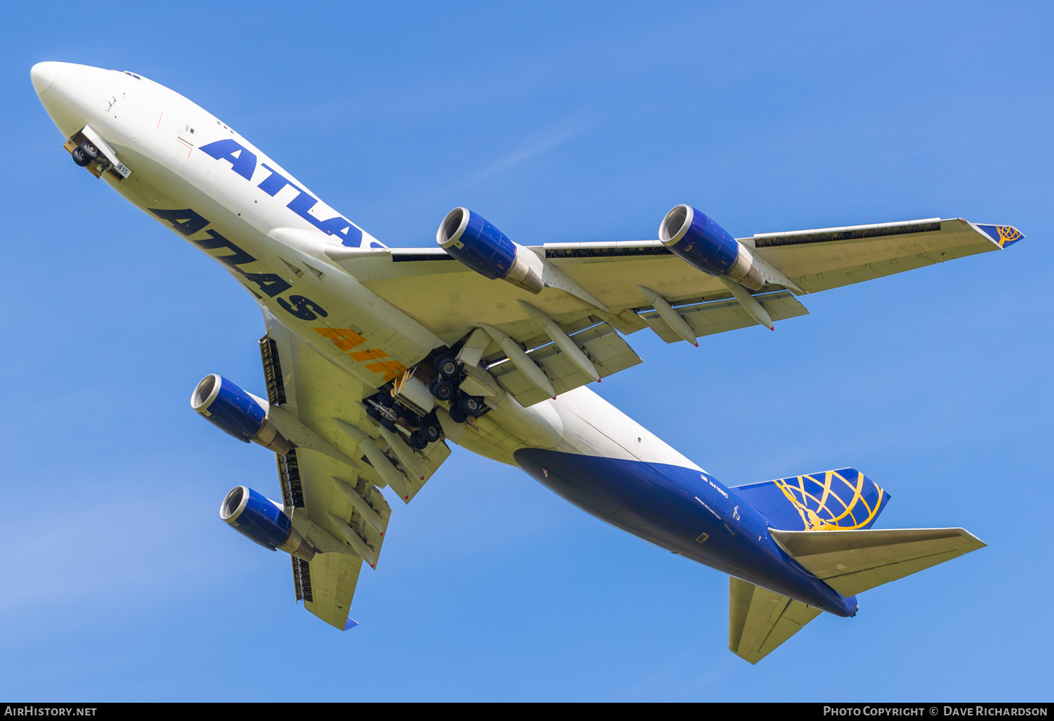 Aircraft Photo of N415MC | Boeing 747-47UF/SCD | Atlas Air | AirHistory.net #471312