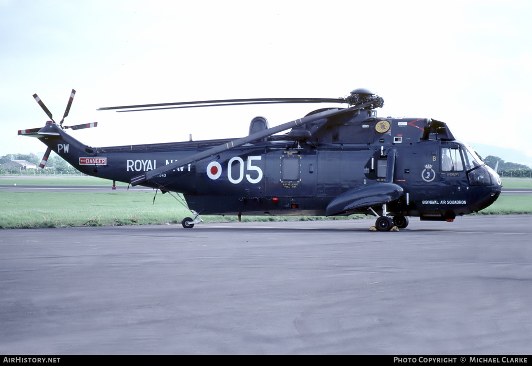 Aircraft Photo of XV643 | Westland Sea King HAS2A | UK - Navy | AirHistory.net #471314