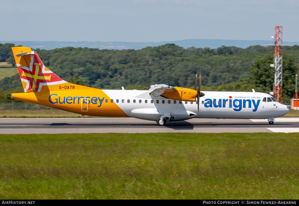 Aircraft Photo of G-OATR | ATR ATR-72-600 (ATR-72-212A) | Aurigny Air Services | AirHistory.net #471328