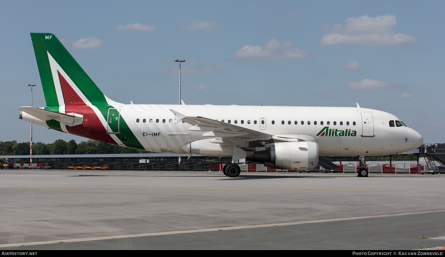 Aircraft Photo of EI-IMF | Airbus A319-112 | Alitalia | AirHistory.net #471331