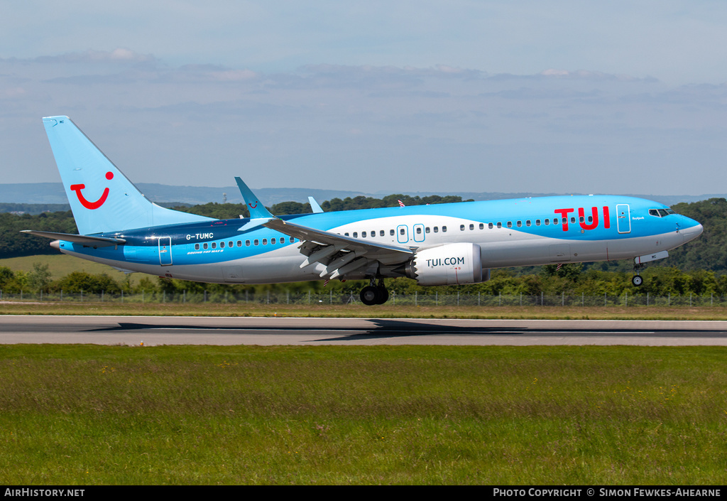 Aircraft Photo of G-TUMC | Boeing 737-8 Max 8 | TUI | AirHistory.net #471338