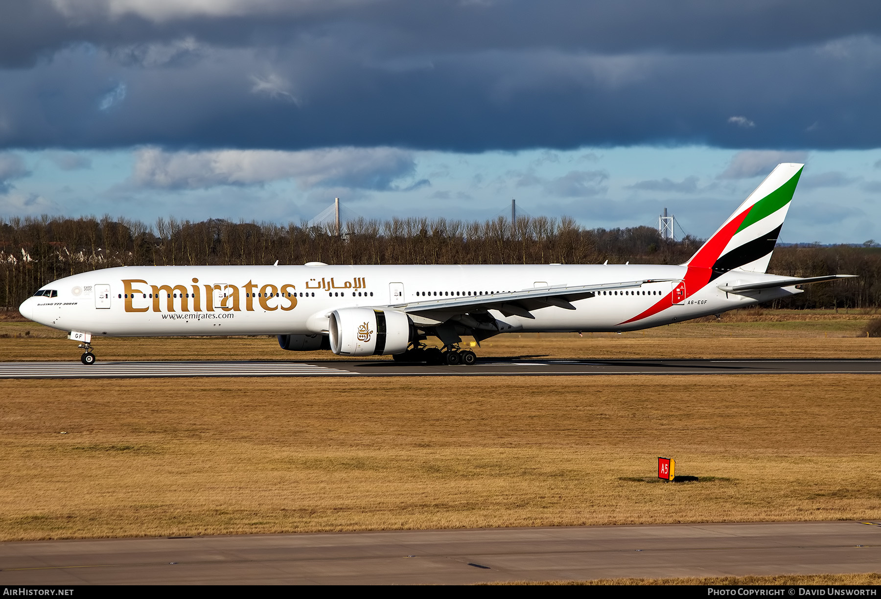 Aircraft Photo of A6-EGF | Boeing 777-31H/ER | Emirates | AirHistory.net #471362