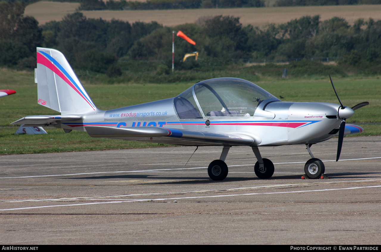 Aircraft Photo of G-IHOT | Cosmik EV-97 TeamEurostar UK | Exodus Airsports | AirHistory.net #471375