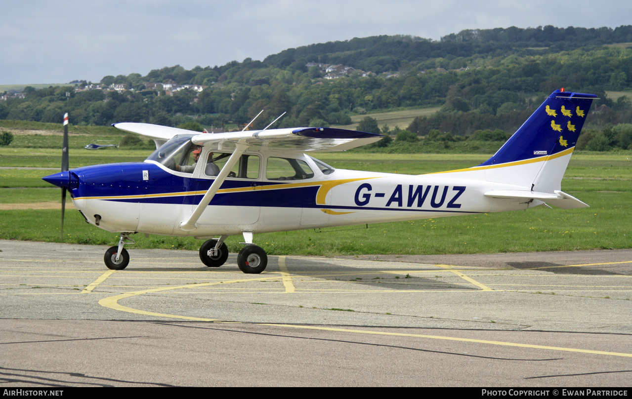 Aircraft Photo of G-AWUZ | Reims F172H | AirHistory.net #471376