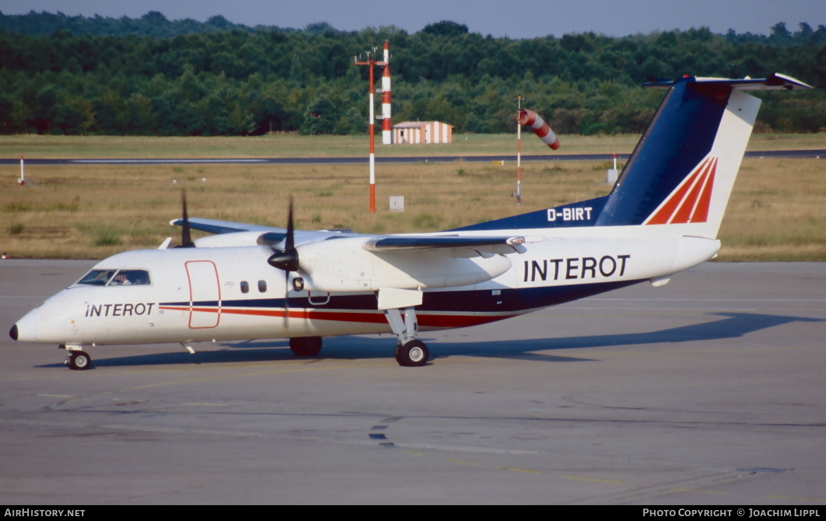 Aircraft Photo of D-BIRT | De Havilland Canada DHC-8-106 Dash 8 | Interot Airways | AirHistory.net #471412
