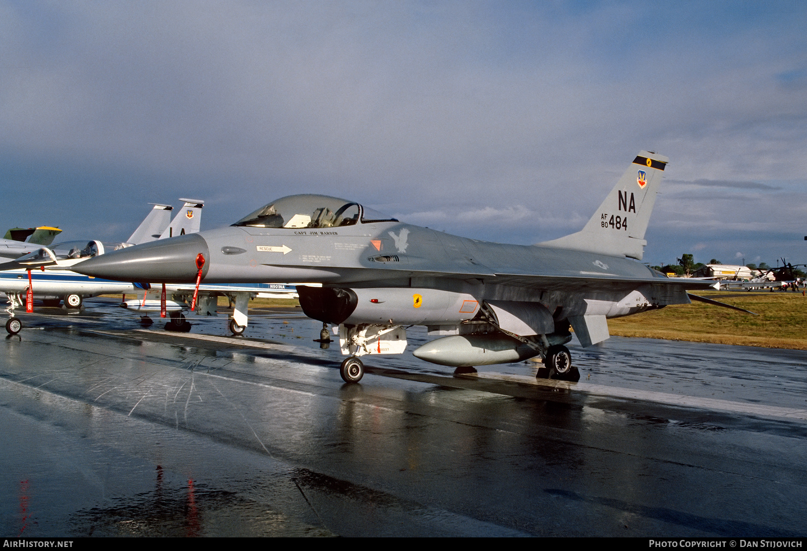 Aircraft Photo of 80-0484 / AF80-484 | General Dynamics F-16A Fighting Falcon | USA - Air Force | AirHistory.net #471413