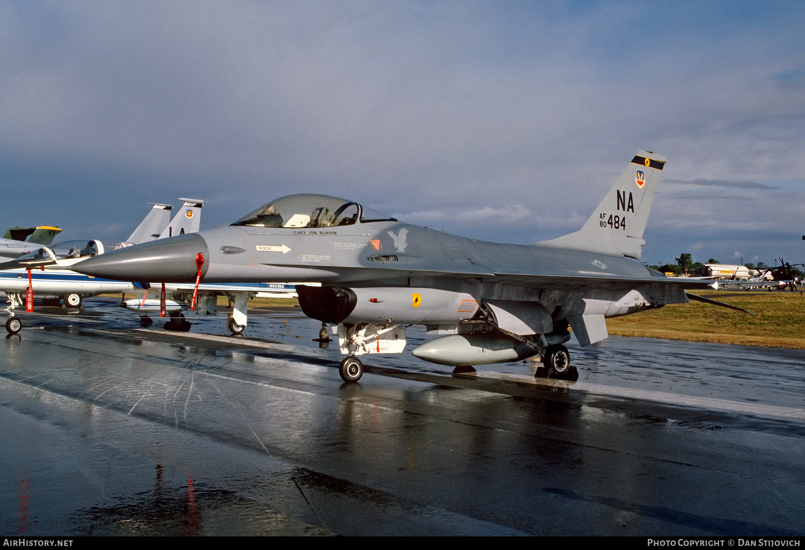 Aircraft Photo of 80-0484 / AF80-484 | General Dynamics F-16A Fighting Falcon | USA - Air Force | AirHistory.net #471413