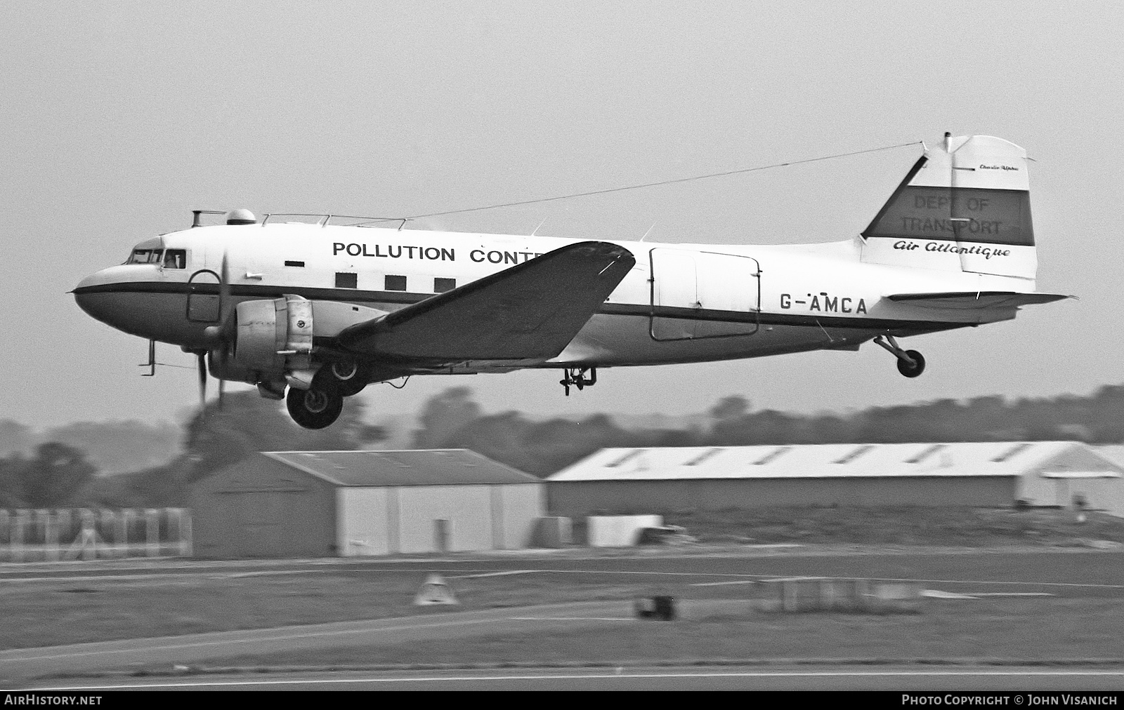 Aircraft Photo of G-AMCA | Douglas C-47B Dakota Mk.4 | Department of Transport - Pollution Control | AirHistory.net #471427