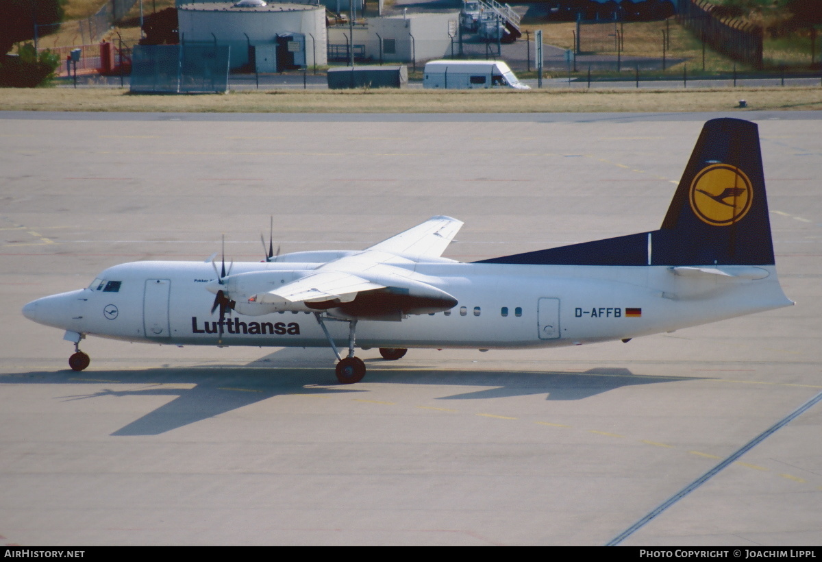 Aircraft Photo of D-AFFB | Fokker 50 | Lufthansa | AirHistory.net #471429