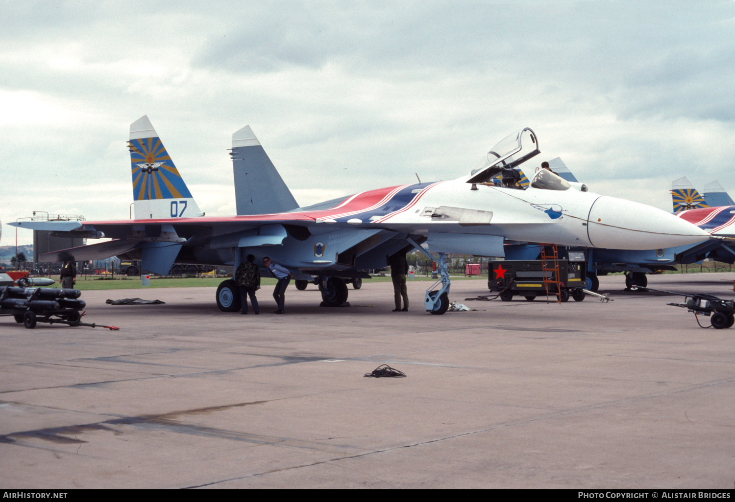 Aircraft Photo of 07 blue | Sukhoi Su-27 | Soviet Union - Air Force | AirHistory.net #471444