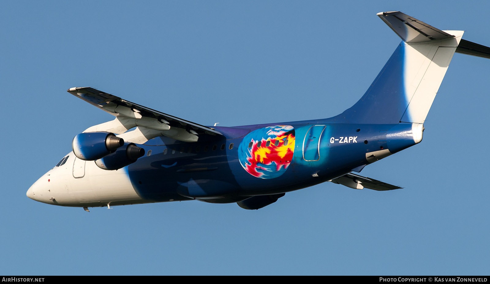 Aircraft Photo of G-ZAPK | British Aerospace BAe-146-200QC | Titan Airways | AirHistory.net #471458