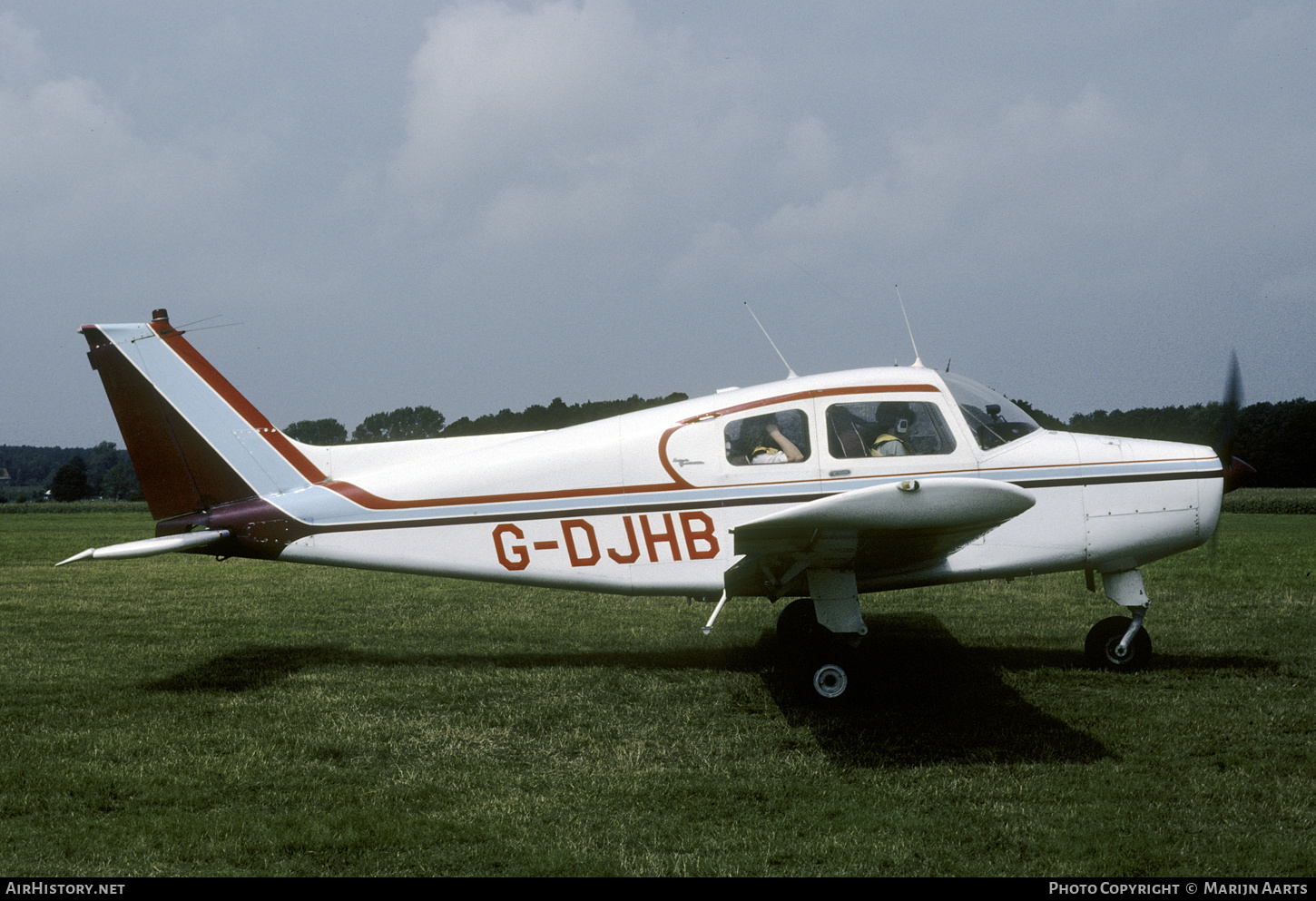 Aircraft Photo of G-DJHB | Beech A23-19 Musketeer Sport III | AirHistory.net #471459