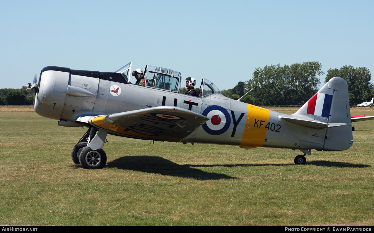 Aircraft Photo of G-TEXN / KF402 | North American T-6G Texan | UK - Air Force | AirHistory.net #471465