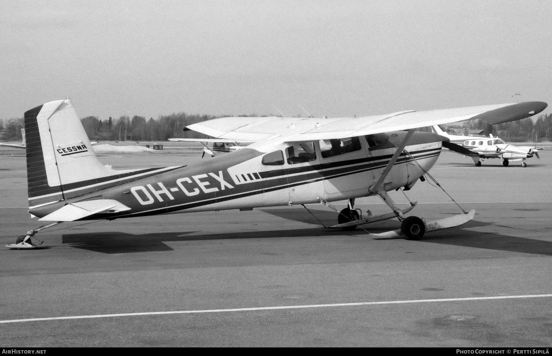 Aircraft Photo of OH-CEX | Cessna 180H Skywagon 180 | AirHistory.net #471478