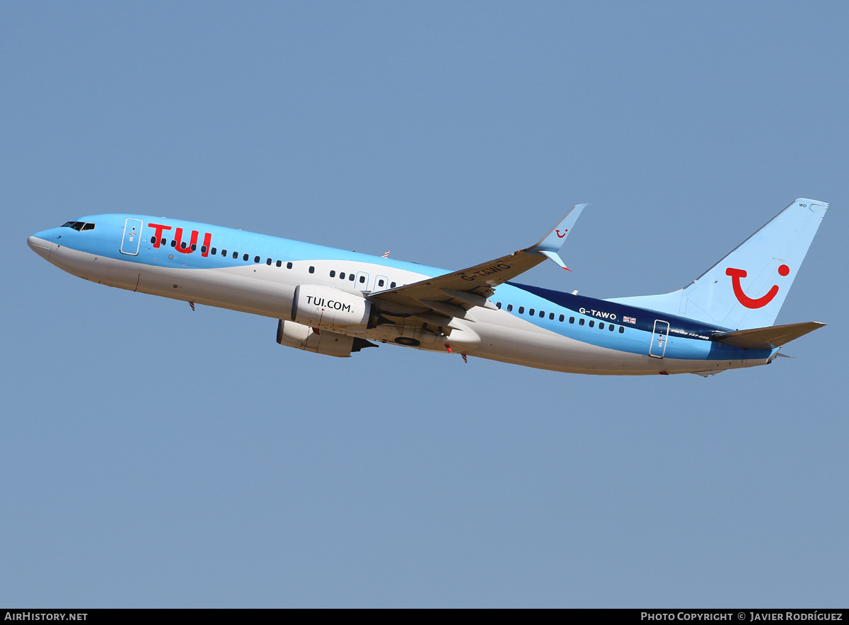 Aircraft Photo of G-TAWO | Boeing 737-8K5 | TUI | AirHistory.net #471488
