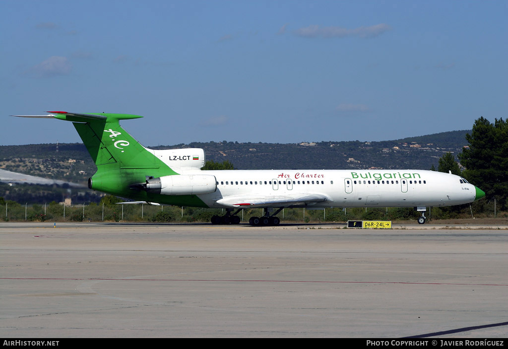 Aircraft Photo of LZ-LCT | Tupolev Tu-154M | Bulgarian Air Charter | AirHistory.net #471502