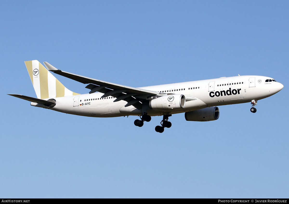 Aircraft Photo of D-AIYC | Airbus A330-243 | Condor Flugdienst | AirHistory.net #471504