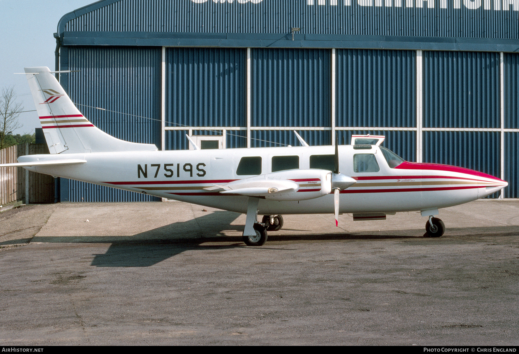 Aircraft Photo of N7519S | Piper Aerostar 601P | AirHistory.net #471515