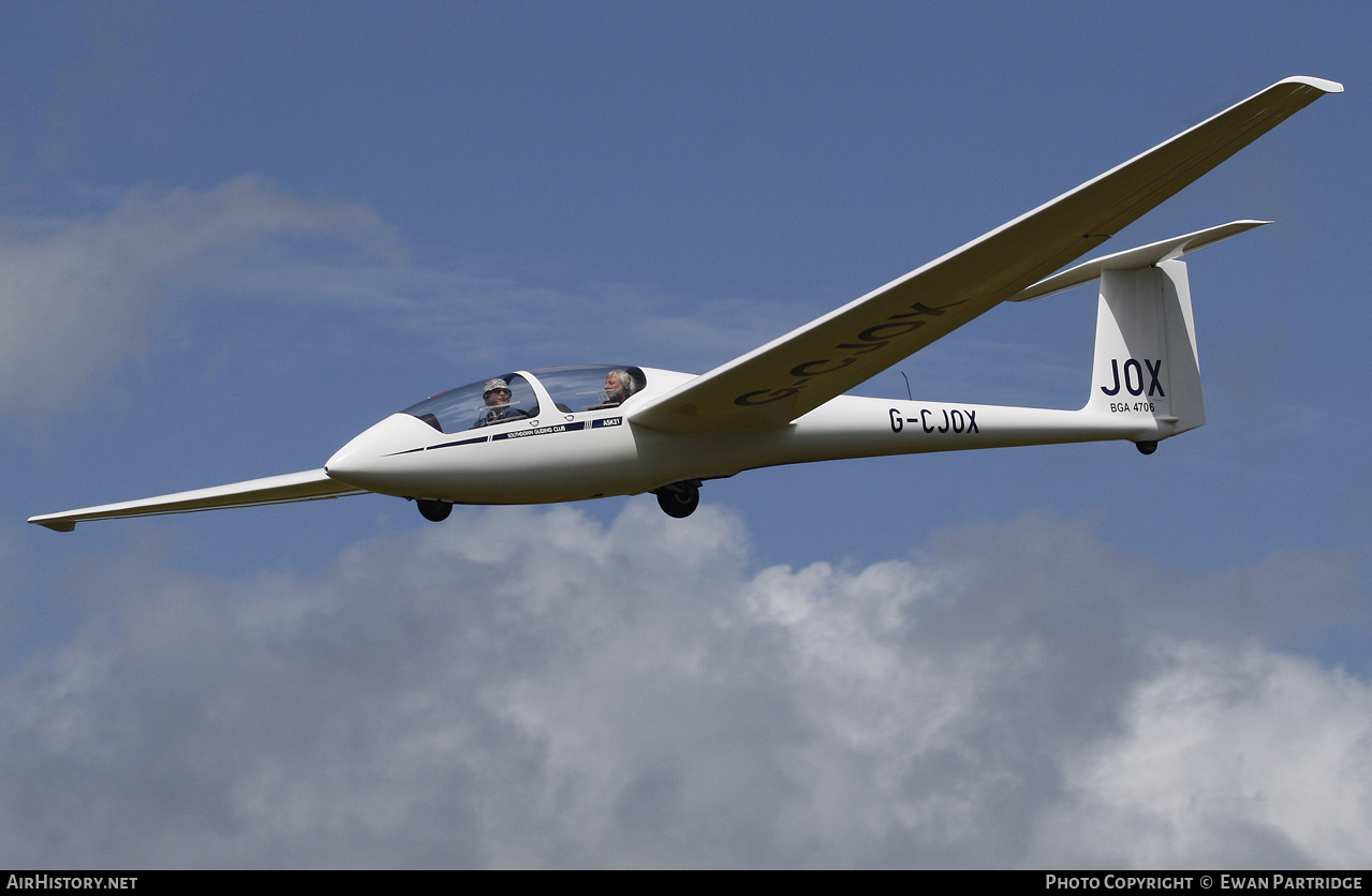 Aircraft Photo of G-CJOX | Schleicher ASK-21 | Southdown Gliding Club | AirHistory.net #471520