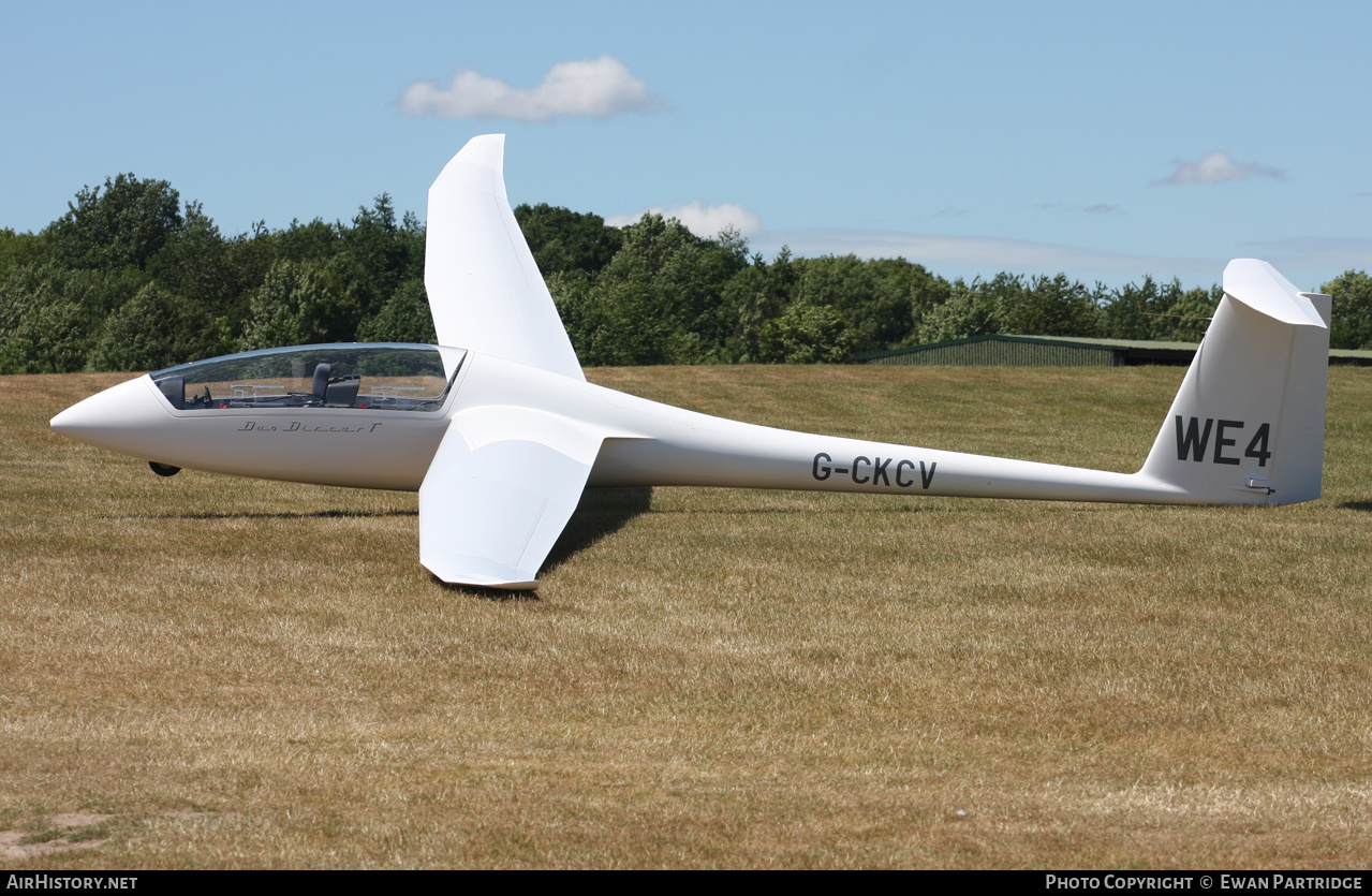 Aircraft Photo of G-CKCV | Schempp-Hirth Duo Discus T | AirHistory.net #471521