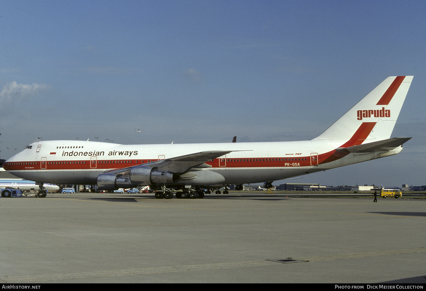 Aircraft Photo of PK-GSA | Boeing 747-2U3B | Garuda Indonesian Airways | AirHistory.net #471525
