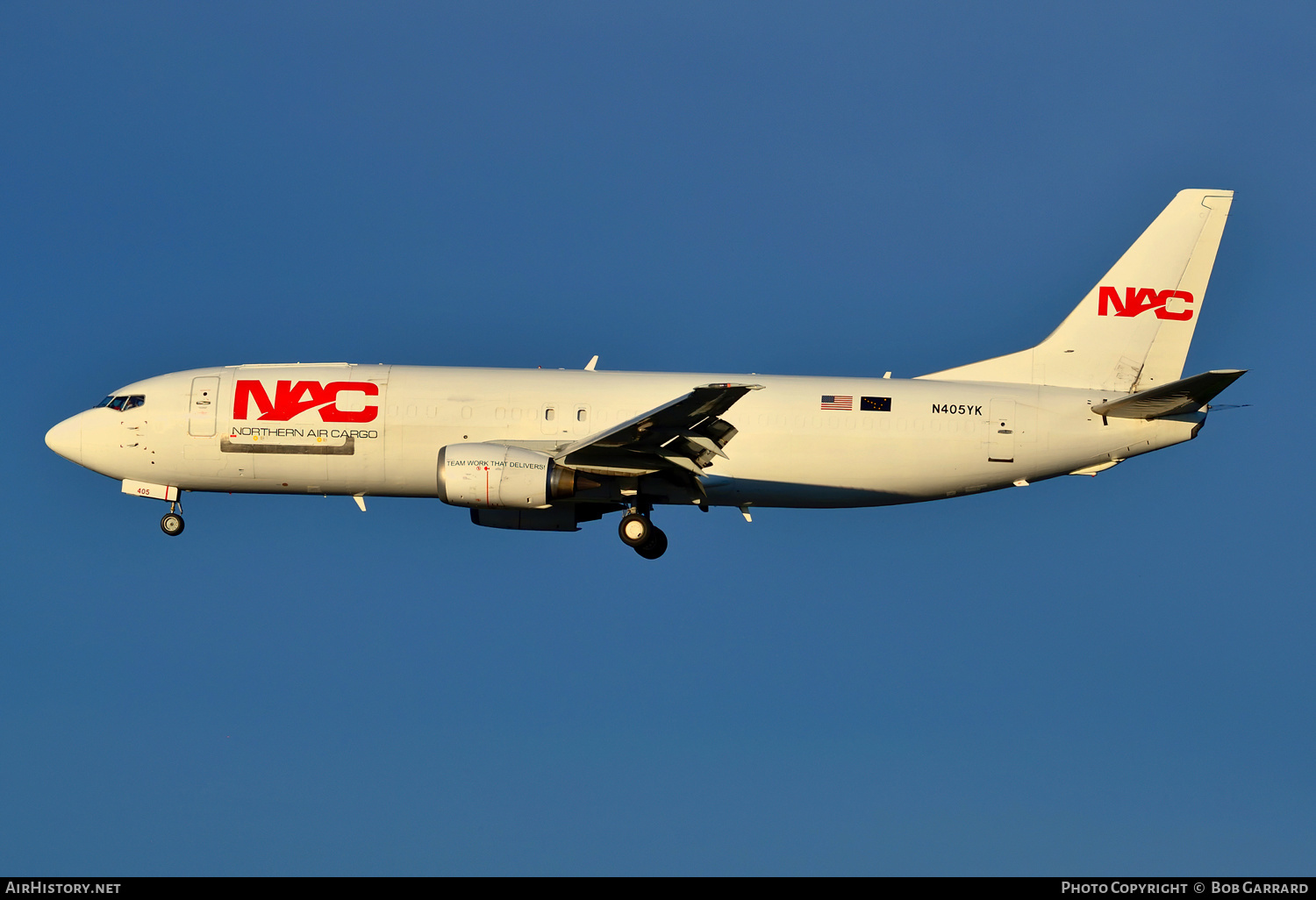Aircraft Photo of N405YK | Boeing 737-436/SF | Northern Air Cargo - NAC | AirHistory.net #471532