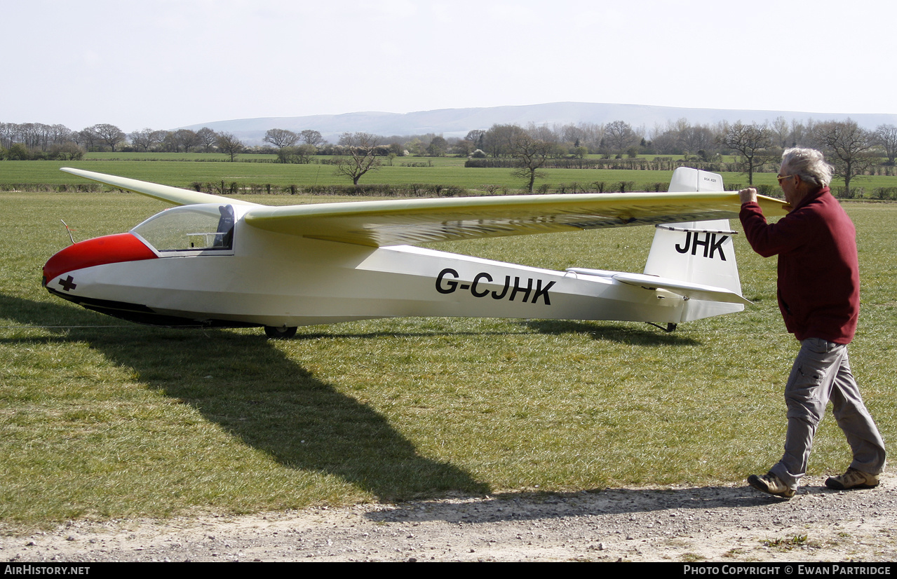 Aircraft Photo of G-CJHK | Schleicher K-8B | AirHistory.net #471550