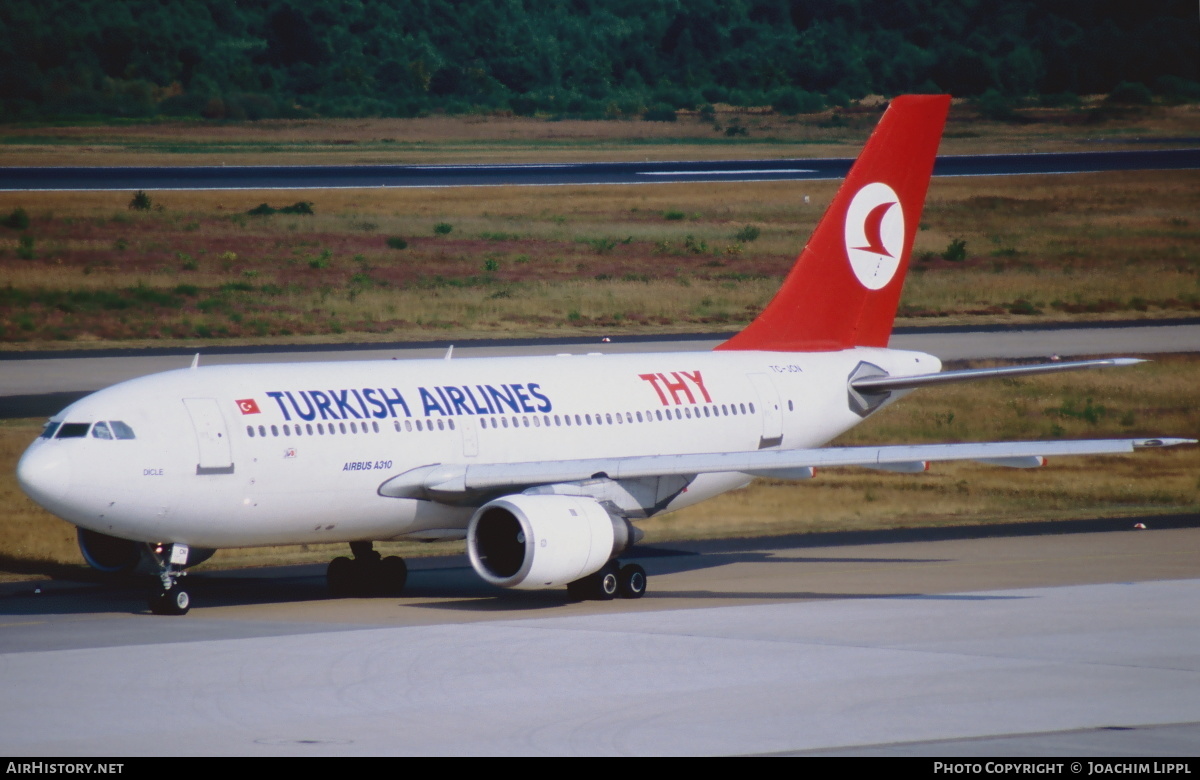 Aircraft Photo of TC-JCN | Airbus A310-203 | Turkish Airlines | AirHistory.net #471553