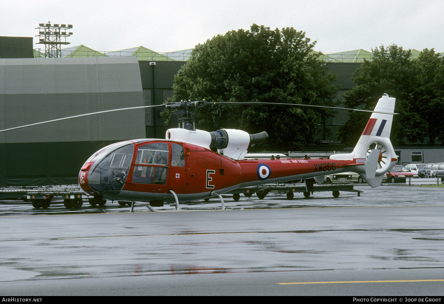 Aircraft Photo of XW866 | Aerospatiale SA-341D Gazelle HT3 | UK - Air Force | AirHistory.net #471560