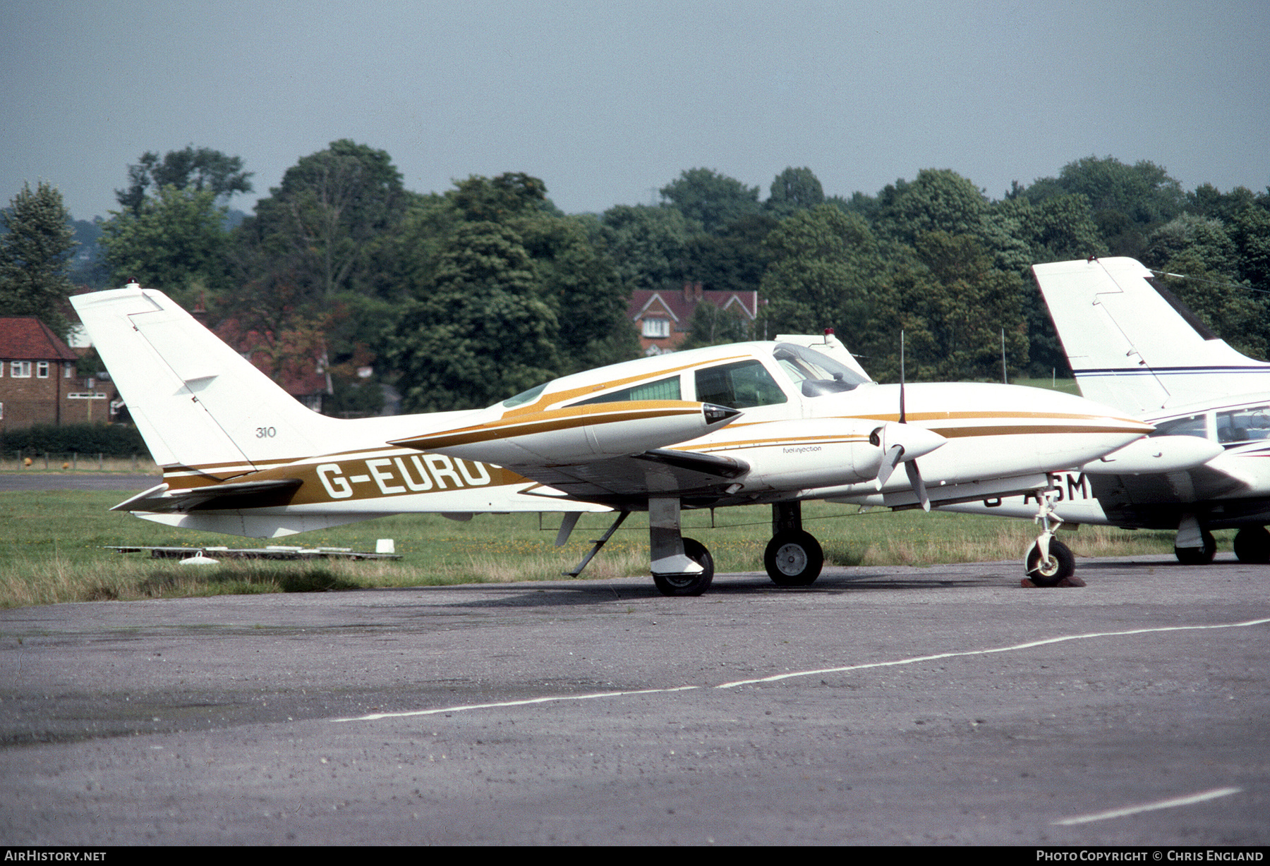 Aircraft Photo of G-EURO | Cessna 310R | AirHistory.net #471567