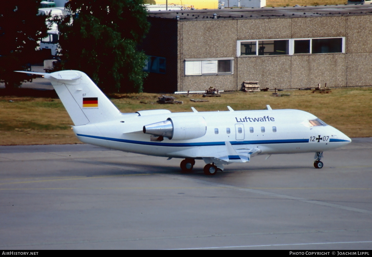 Aircraft Photo of 1207 | Canadair Challenger 601-1A (CL-600-2A12) | Germany - Air Force | AirHistory.net #471599