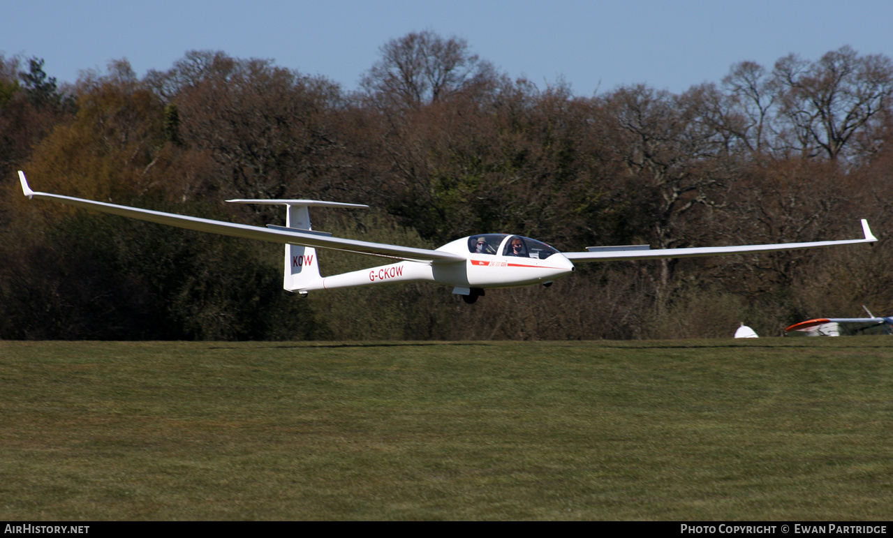 Aircraft Photo of G-CKOW | AMS Flight DG-500 Elan Orion | AirHistory.net #471610