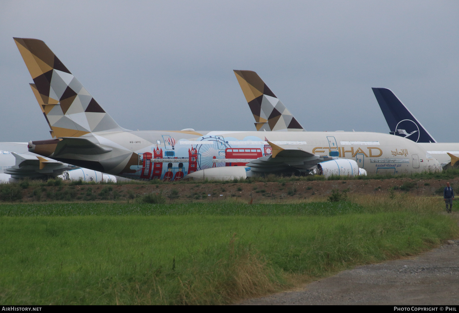 Aircraft Photo of A6-APC | Airbus A380-861 | Etihad Airways | AirHistory.net #471618