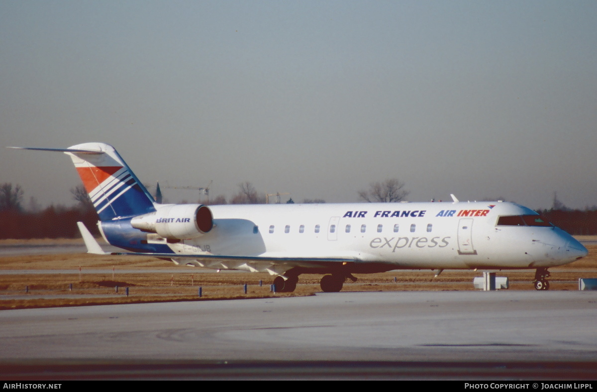 Aircraft Photo of F-GRJB | Canadair CRJ-100ER (CL-600-2B19) | Air France Express | AirHistory.net #471624