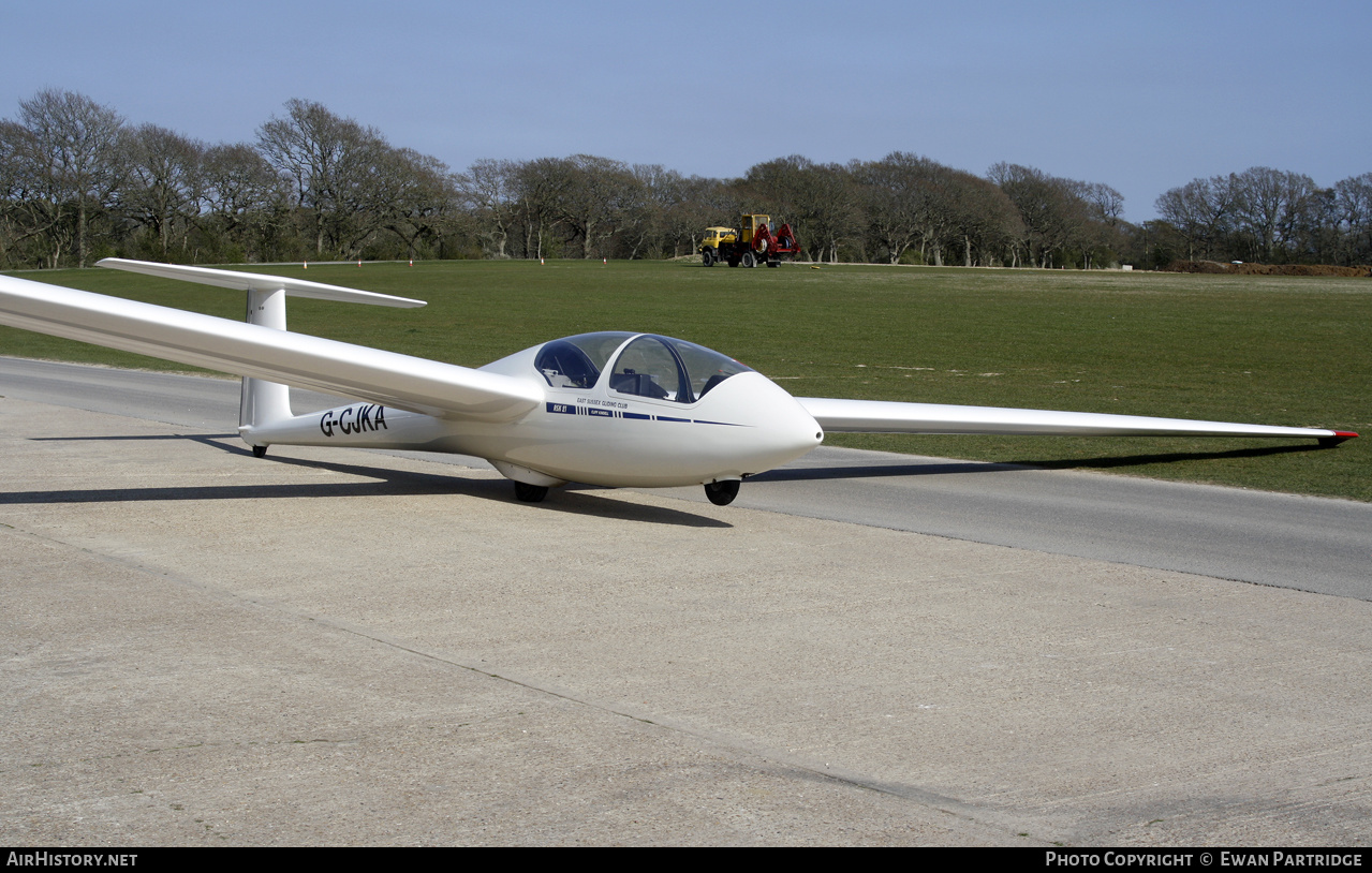 Aircraft Photo of G-CJKA | Schleicher ASK-21 | East Sussex Gliding Club | AirHistory.net #471632