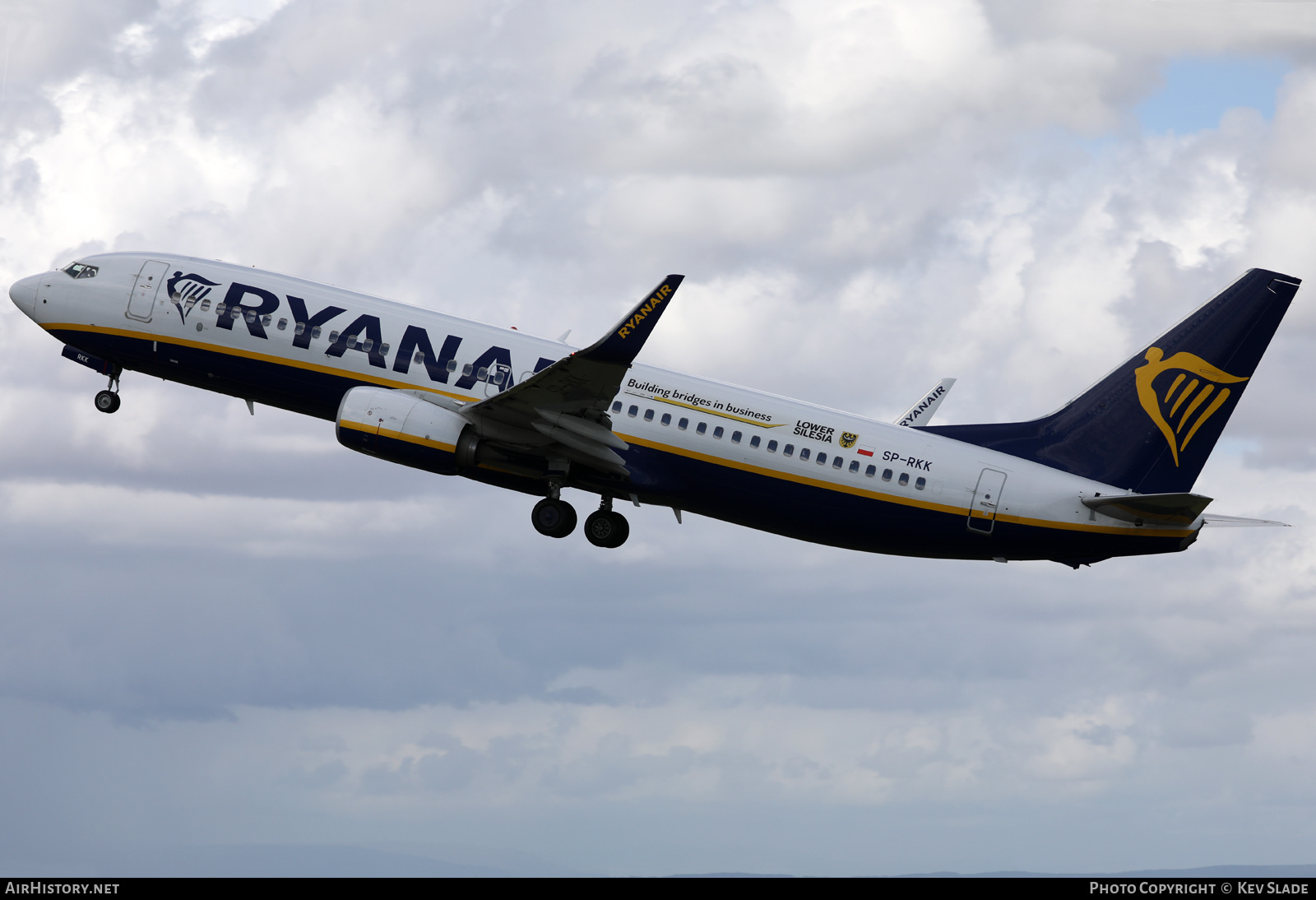 Aircraft Photo of SP-RKK | Boeing 737-800 | Ryanair | AirHistory.net #471643