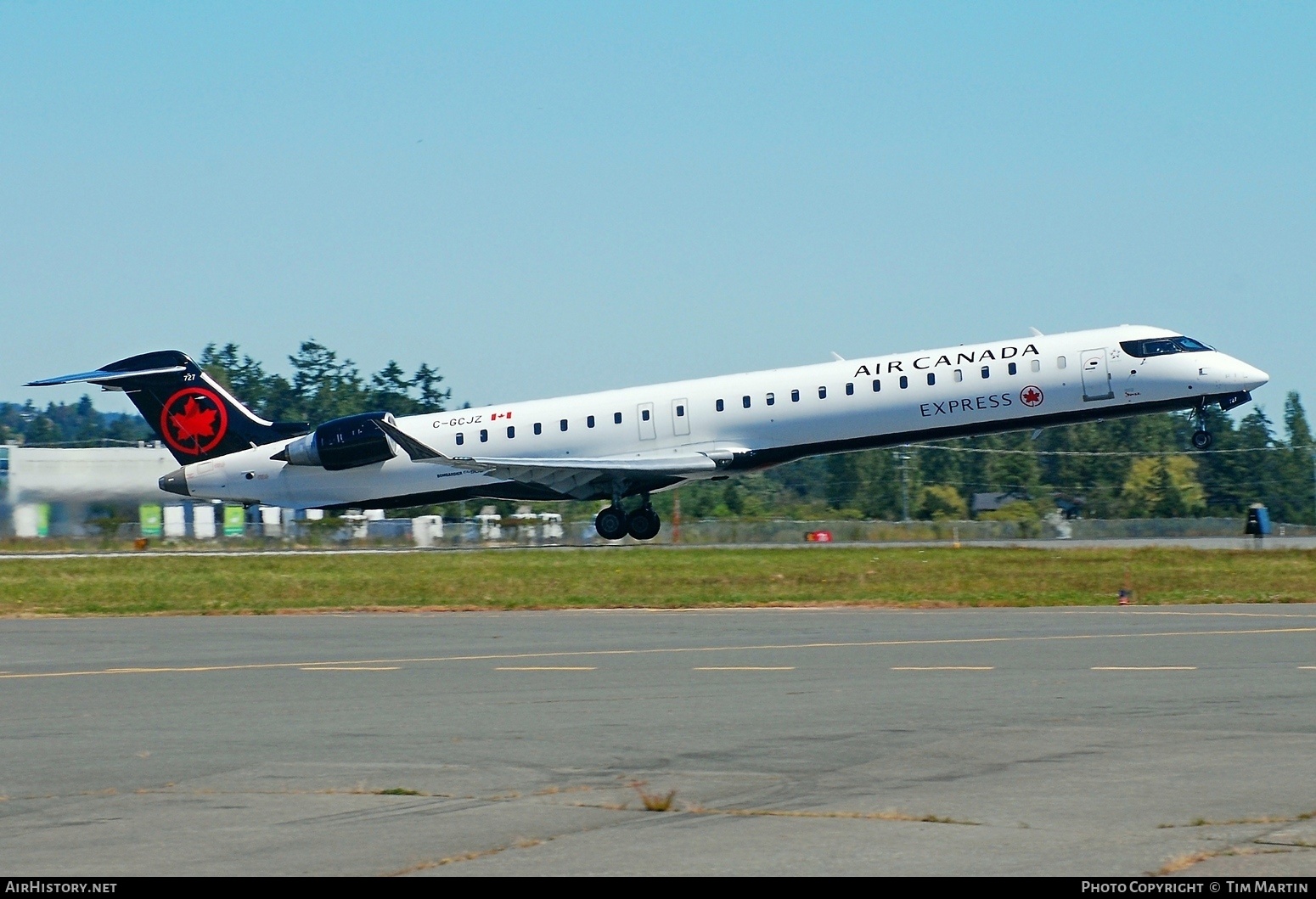 Aircraft Photo of C-GCJZ | Bombardier CRJ-900 (CL-600-2D24) | Air Canada Express | AirHistory.net #471667