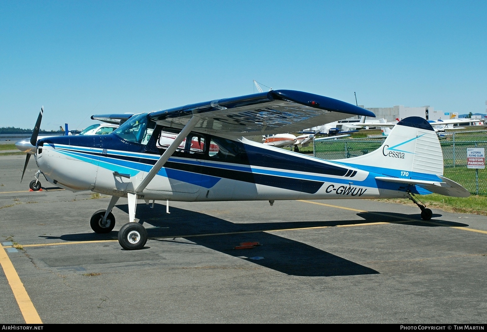 Aircraft Photo of C-GWUV | Cessna 170B | AirHistory.net #471672